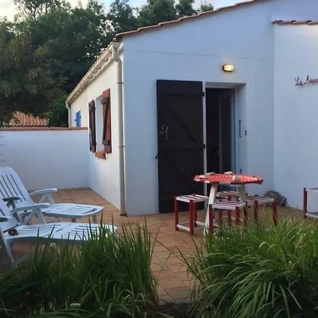 Tatil Evi Pavillon A 900M De La Plage Avec Terrasse, Jardin Clos Et 4 Couchages - Fr-1-336-25 Longeville-sur-Mer